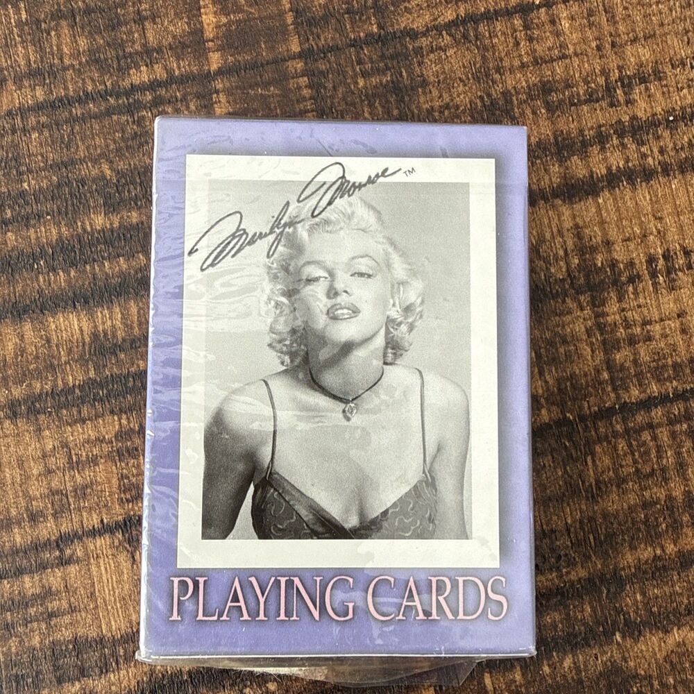 MARILYN MONROE BICYCLE PLAYING CARDS FACTORY SEALED DECK NEW